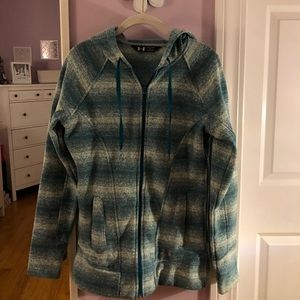 Under armour teal sweatshirt